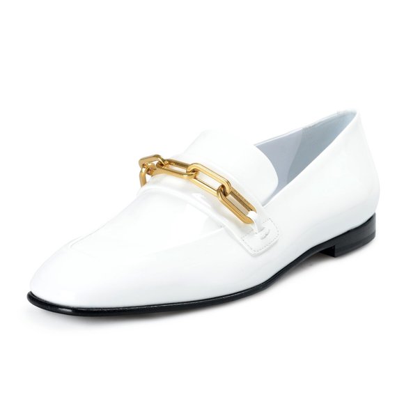 Burberry London CHILLCOT Patent Leather Loafers - Picture 1 of 8